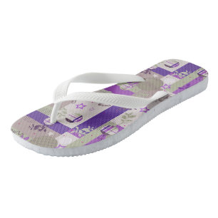Baby-Quilt-Muster Badesandalen