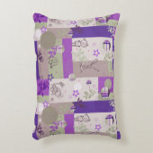 Baby Quilt Pattern Zierkissen (Vorderseite(Vertikal))