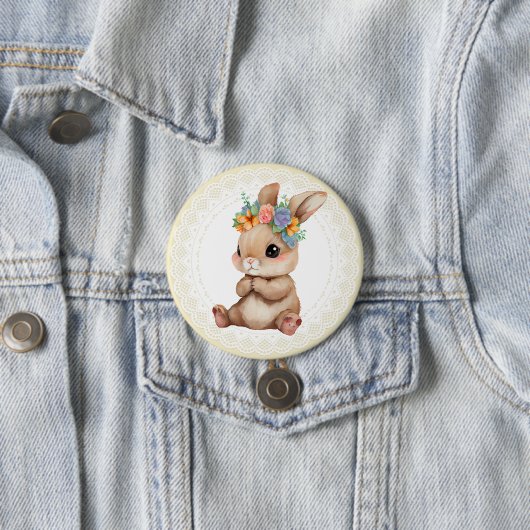 Baby Rabbit Button (Beispiel)