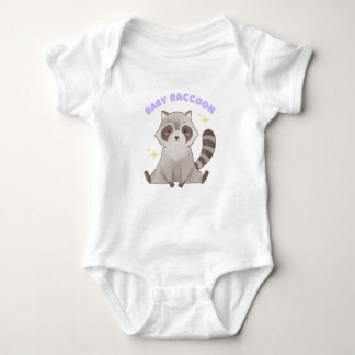 Baby Raccoon – Cute Woodland Animal Baby Strampler