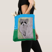 Baby Raccoon Tasche (Von Nahem)