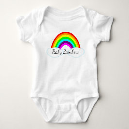 Baby Rainbow Baby Strampler