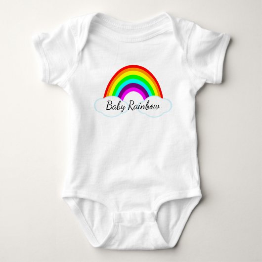 Baby Rainbow Baby Strampler (Vorderseite)