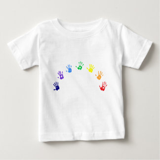 Baby Rainbow Handprint T - Shirt