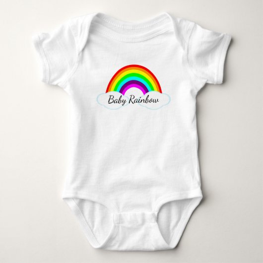 Baby Rainbow Strampler (Vorderseite)