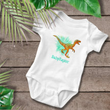 Baby Raptor Velociraptor Dinosaur Funny Word Play