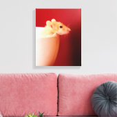 Baby Rat Leinwanddruck (Insitu (Wohnzimmer))