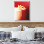 Baby Rat Leinwanddruck (Insitu (Schlafzimmer))