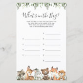 Baby Ratet, was in der Tasche ist (Vorderseite)