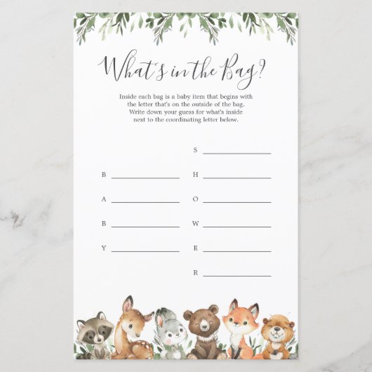 Baby Ratet, was in der Tasche ist (Vorderseite)