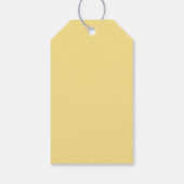 Baby Rattles Gift Tags Geschenkanhänger (Rückseite)