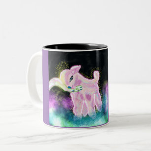 Baby-Raum-Ziegen-Tasse Zweifarbige Tasse