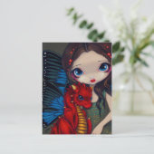 "Baby Red Dragon" Postkarte (Stehend Vorderseite)