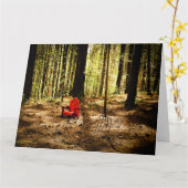 BABY-REDNECK-Faltkarte Karte (Gelbe Blume)