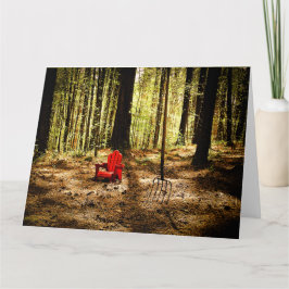 BABY-REDNECK-Faltkarte Karte