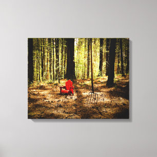 BABY REDNECK Stretched Canvas Print Leinwanddruck
