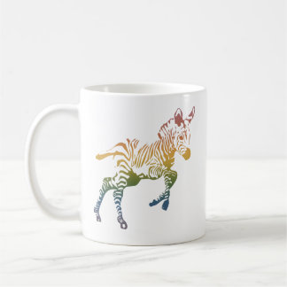 Baby-Regenbogenzebras-Tasse Kaffeetasse