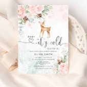 Baby Reh Baby es ist kalt draußen Babydusche Einladung