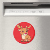 Baby reindeer magnet (In Situ (Geschirrspüler))