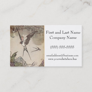 Baby-Reitspatz, Andersens Märchen Visitenkarte