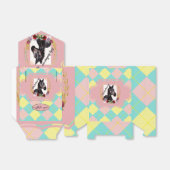 Baby-Rennpferd-Stute Raute Gefälligkeitsbox Geschenkschachtel (Ungefaltet)