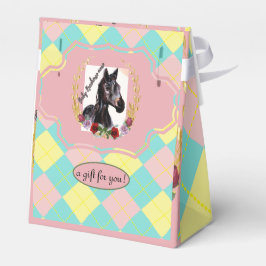 Baby-Rennpferd-Stute Raute Gefälligkeitsbox Geschenkschachtel