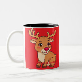 Baby-Rentier Zweifarbige Tasse