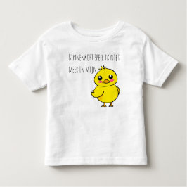 Baby reveal Niet meer in mijn eendje schattig Kleinkind T-shirt