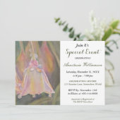 BABY REVEAL PARTY EVITE EINLADUNG (Stehend Vorderseite)