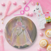 BABY REVEAL SHOWER PARTY MONOGRAM PAPPTELLER (Party)