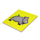 Baby Rhino Fliese (Seite)
