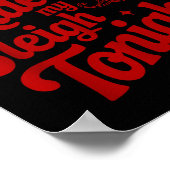 Baby Ride My Sleigh Funny Santa Adult Xmas Humor D Poster (Ecke)