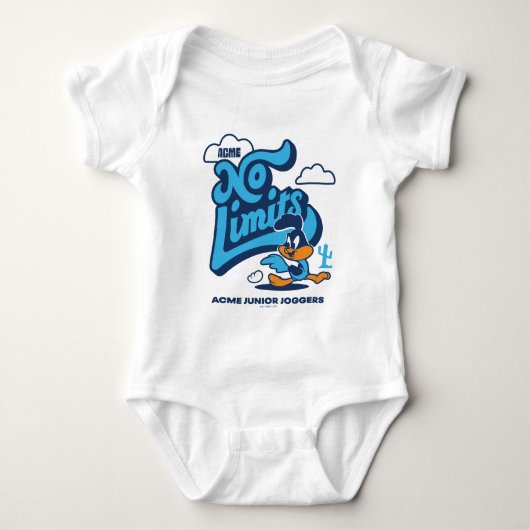 Baby ROAD RUNNER™ - Keine Grenzen Baby Strampler (Vorderseite)