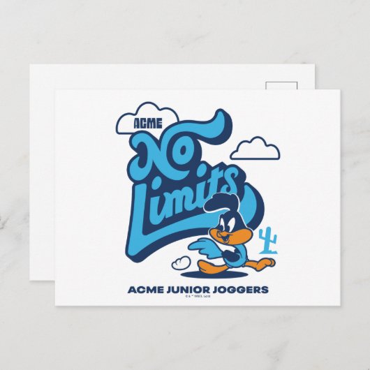 Baby ROAD RUNNER™ - Keine Grenzen Postkarte (Vorne/Hinten)