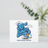 Baby ROAD RUNNER™ - Keine Grenzen Postkarte (Stehend Vorderseite)