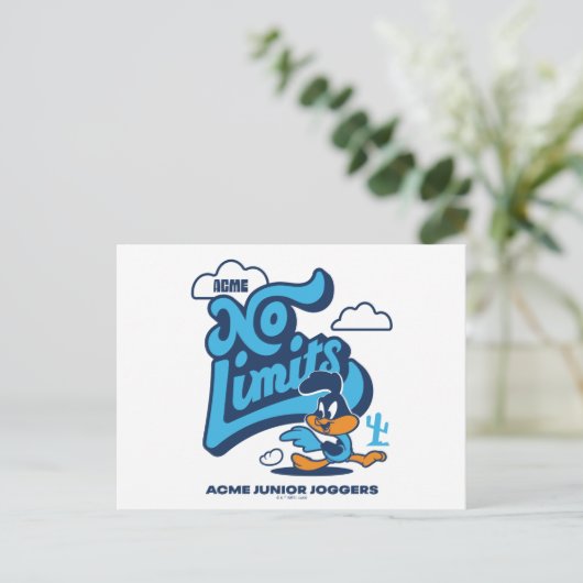 Baby ROAD RUNNER™ - Keine Grenzen Postkarte (Stehend Vorderseite)