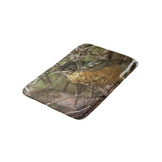 Baby Robin Badematte (Schrägansicht)