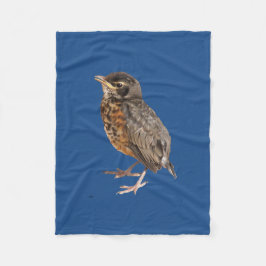 Baby-Robin-Fleece-Decke Fleecedecke