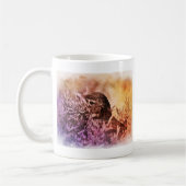 Baby Robin Watercolor Pastels Kaffeetasse (Links)