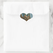 Baby Robins Heart Sticker (Tasche)