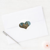 Baby Robins Heart Sticker (Umschlag)