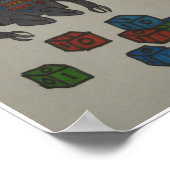 Baby Robot Toys Poster (Ecke)