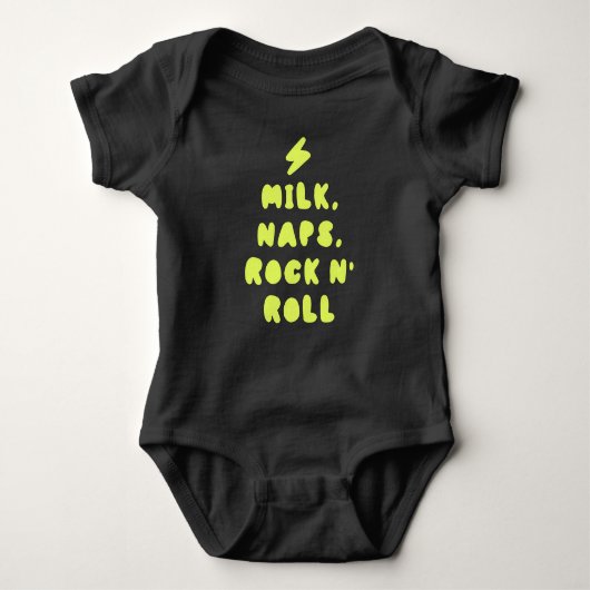 Baby Rock n' Roll Bodysuit Baby Strampler (Vorderseite)