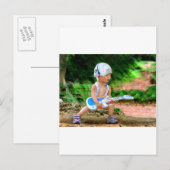 Baby Rock Star Postkarte (Vorne/Hinten)