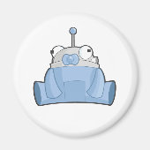 Baby Roger Mozbot Magnet (Vorne)