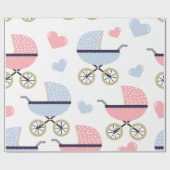 Baby. Rollen. Geschenkpapier (Flach)