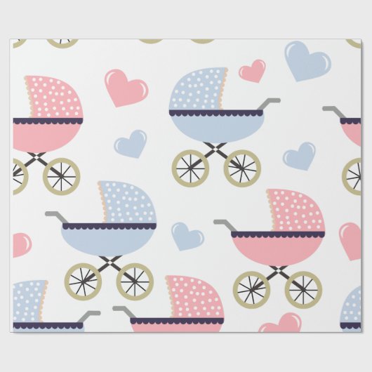 Baby. Rollen. Geschenkpapier (Flach)