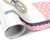 Baby. Rollen. Geschenkpapier (Rolleneckpunkt)