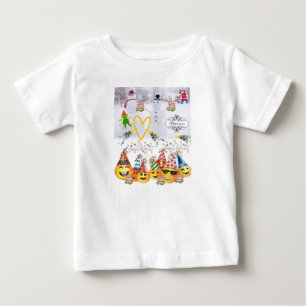Baby Romper Frohe Weihnachtsgeschenk Geburtstag T-shirt