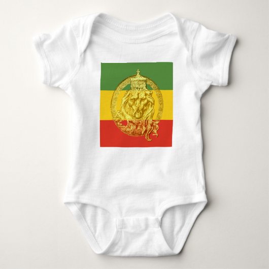 Baby Romper Lion of Judah Design Baby Strampler (Vorderseite)